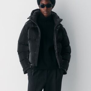 Aritzia Black Puffer Jacket